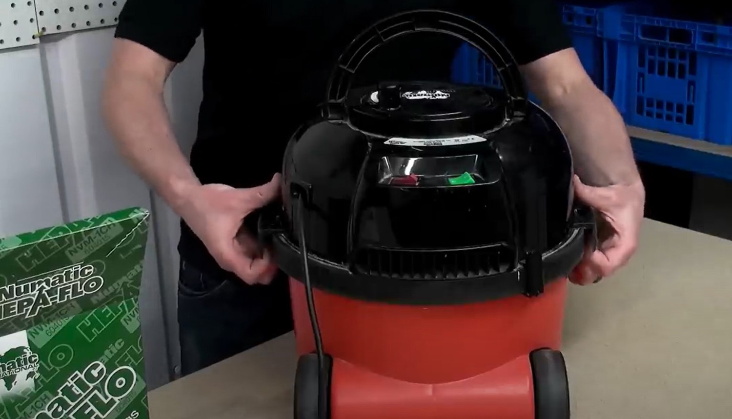 Henry Hoover Bags pull the clips